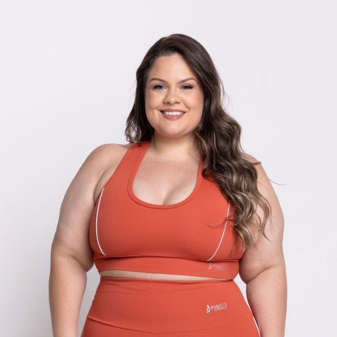 Top Vivian Nadador Plus Size