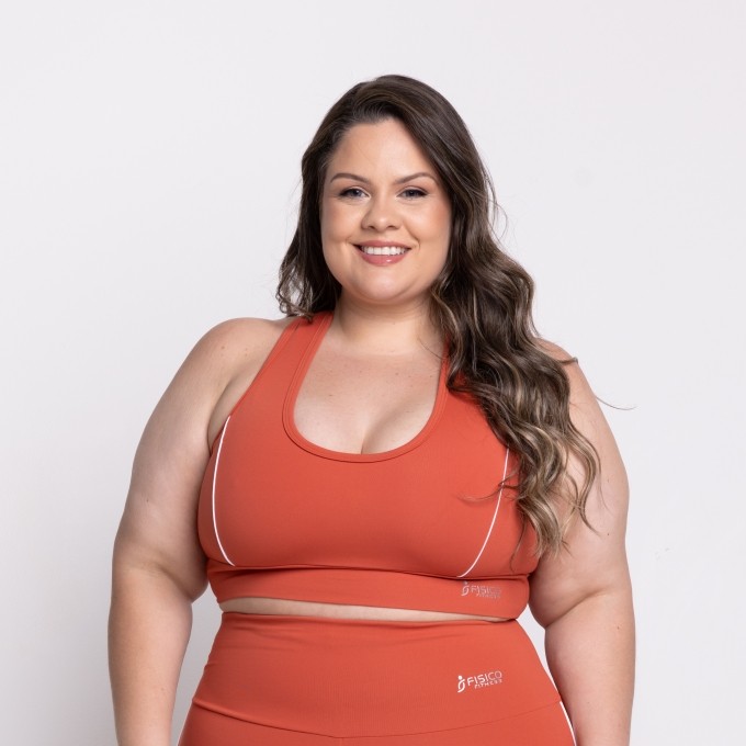 Top Vivian Nadador Plus Size