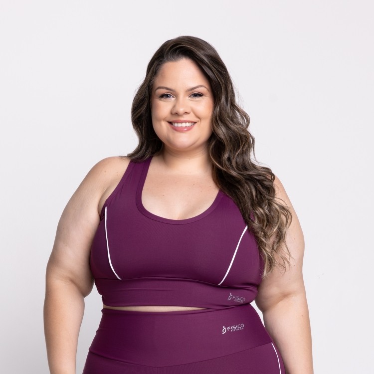 Top Vivian Nadador Plus Size