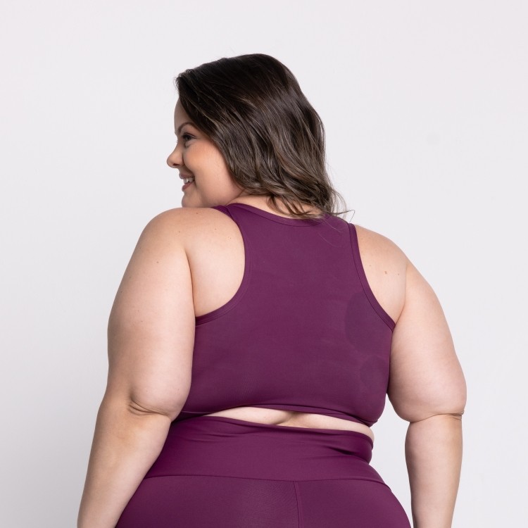 Top Vivian Nadador Plus Size