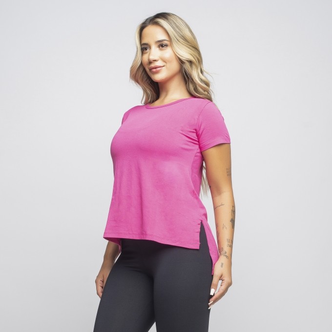 Blusa Mullet Manga Curta Diana