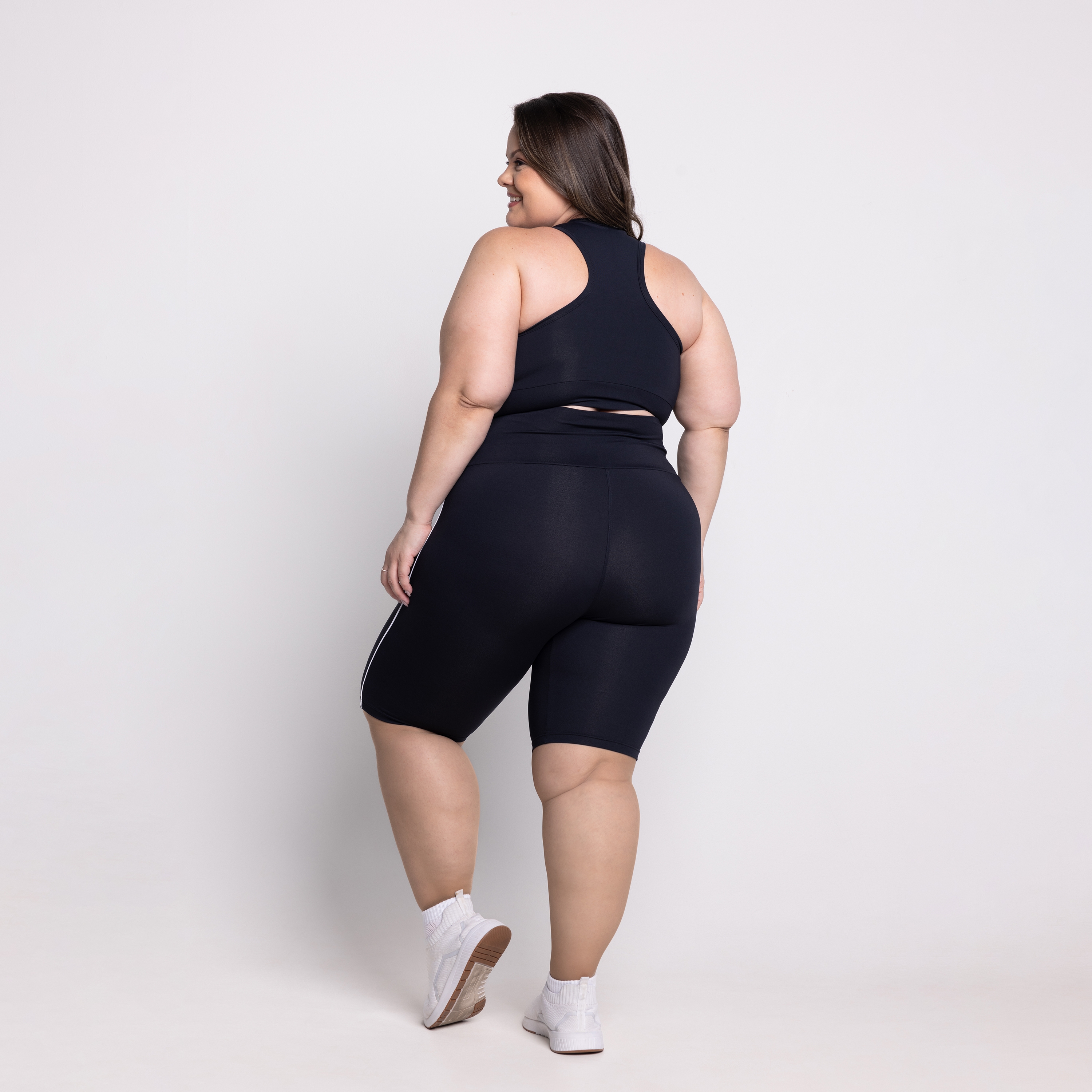 Bermuda Vivian Plus Size F sico Fitness bermuda-vivian-plus-size-f-sico-fitness