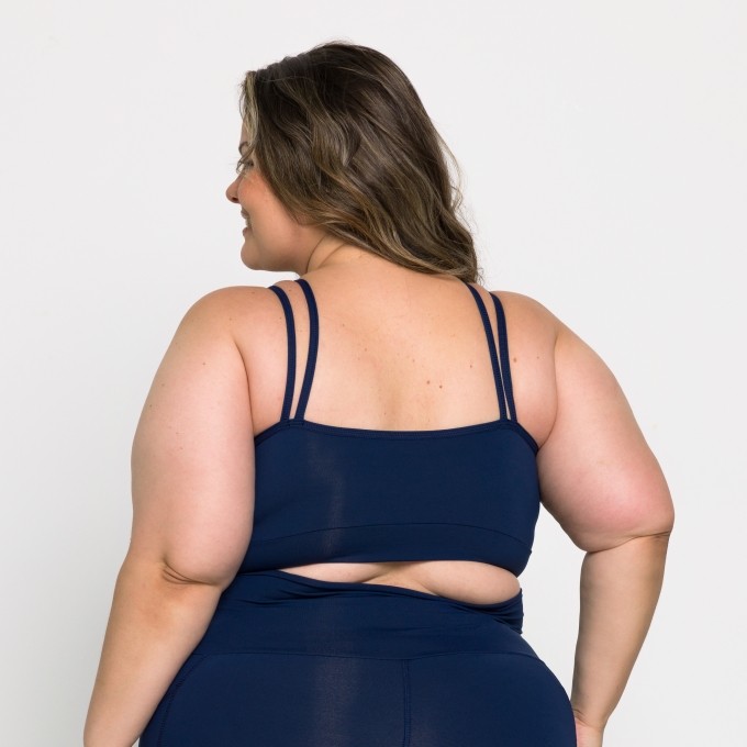 Top Caroline Plus Size em Poliamida