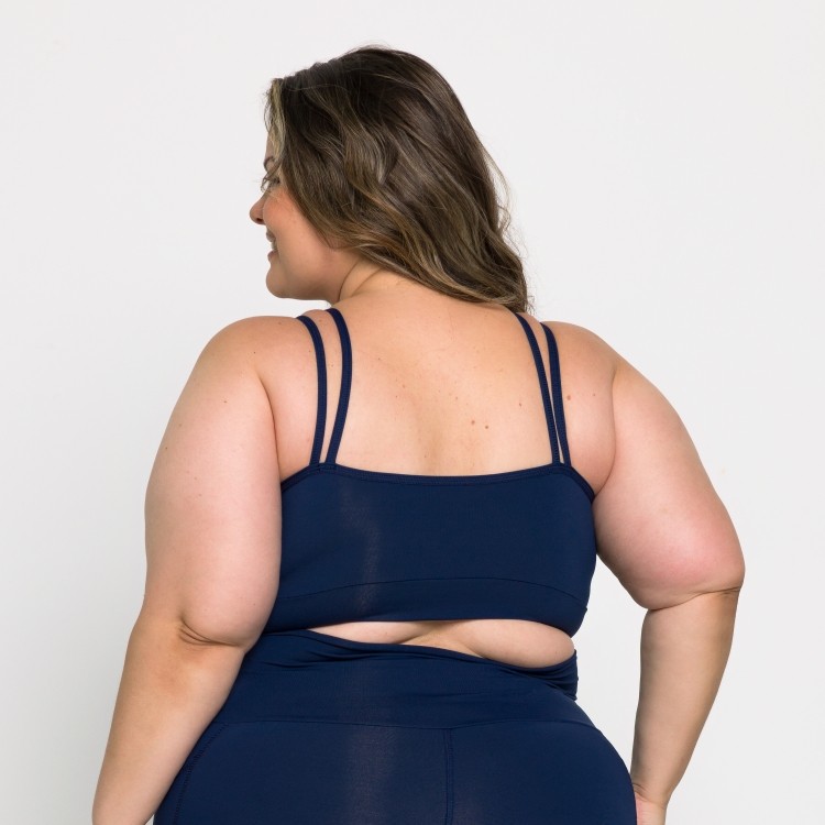 Top Caroline Plus Size em Poliamida