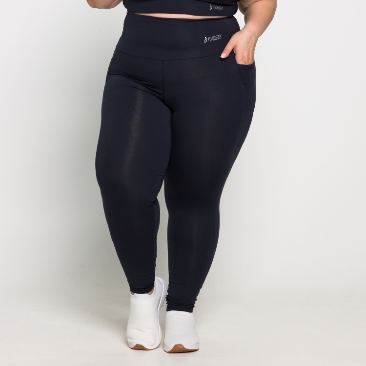 Calça Caroline Plus Size em Poliamida