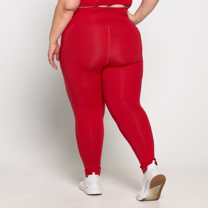 Calça Caroline Plus Size em Poliamida