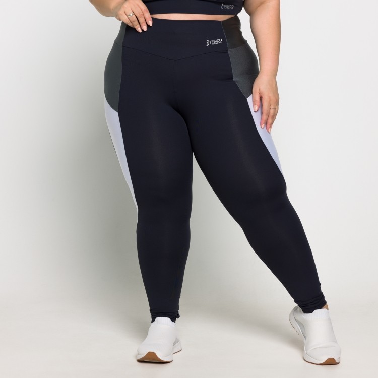 Calça Thais Plus Size em Poliamida e Trilobal