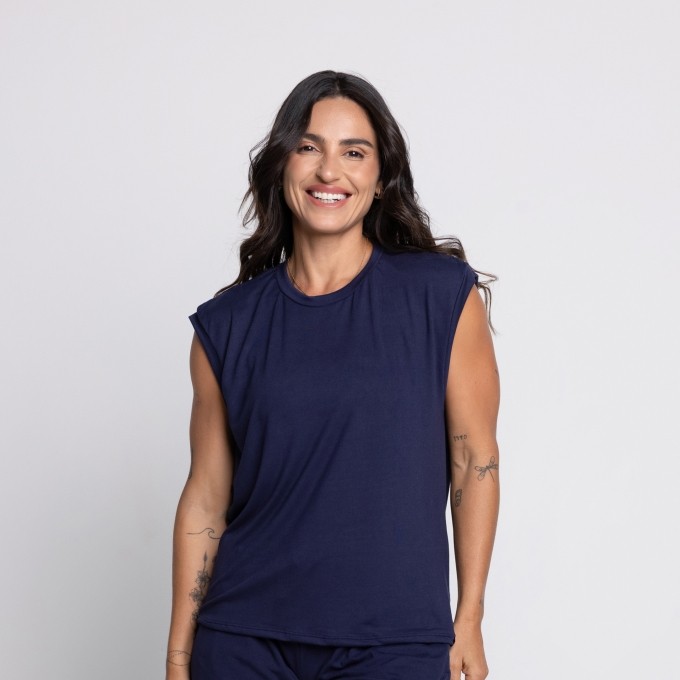 Regata Naomi em Suede liso