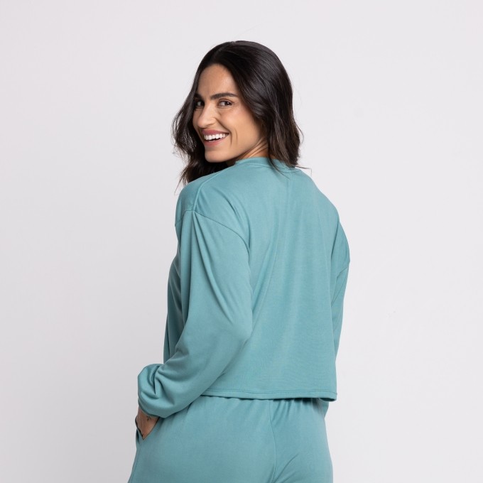 Cropped M/L Lily Suede