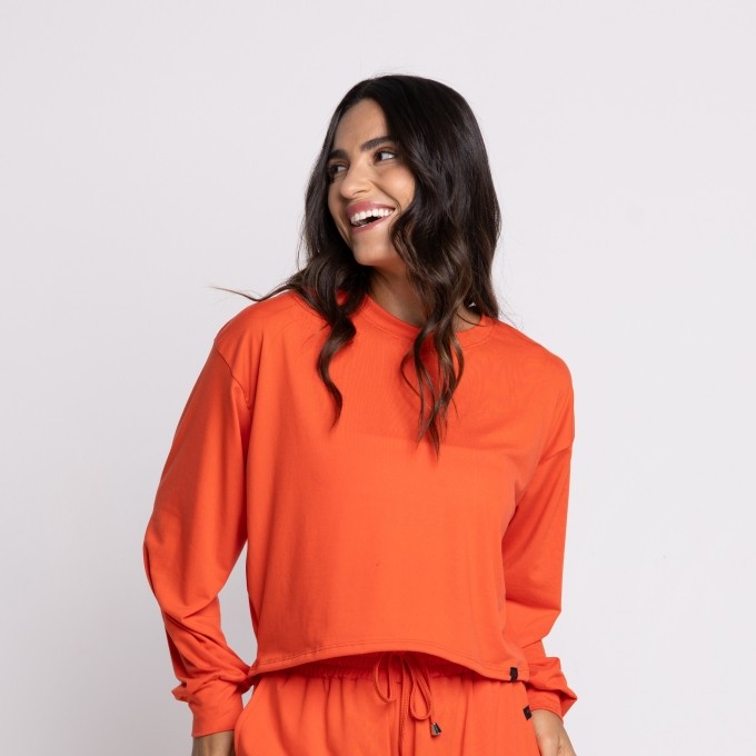 Cropped M/L Lily Suede