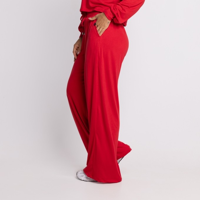 Calça Paola em Suede