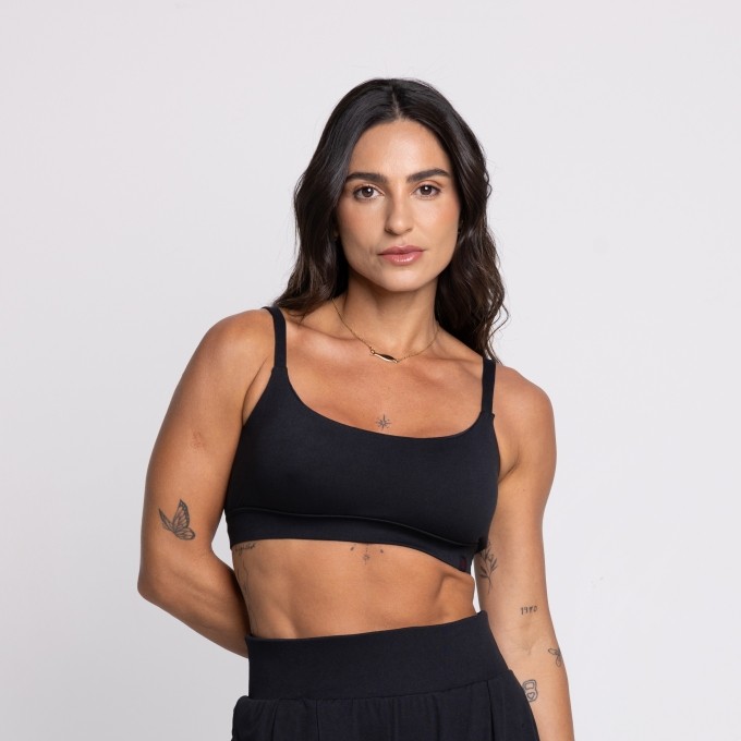 Top Jade em Suede