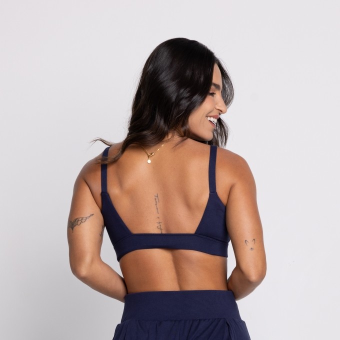 Top Jade em Suede