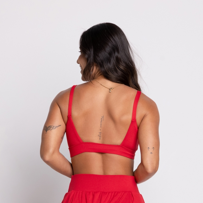 Top Jade em Suede