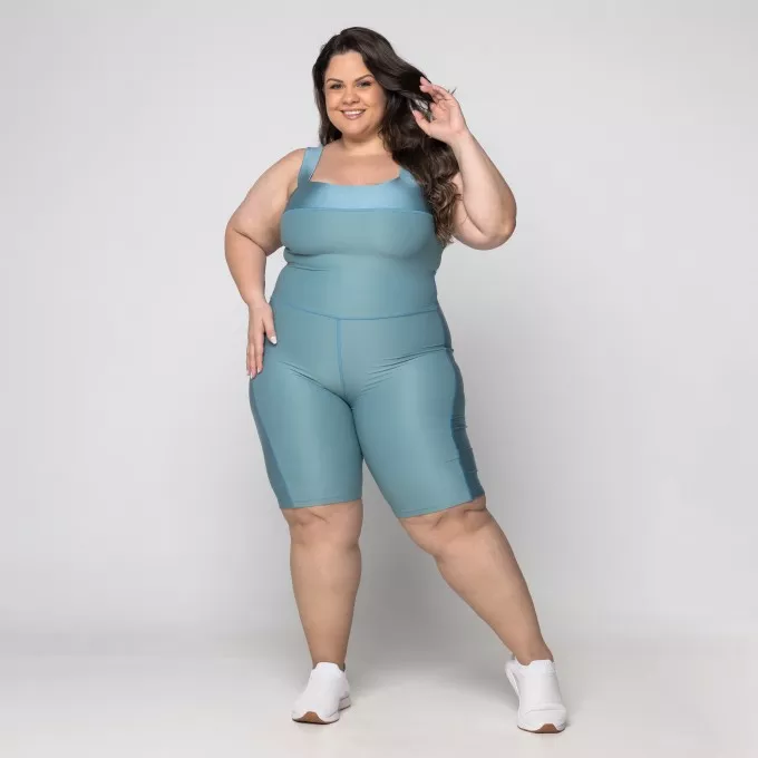 Macaquinho Georgia Plus Size
