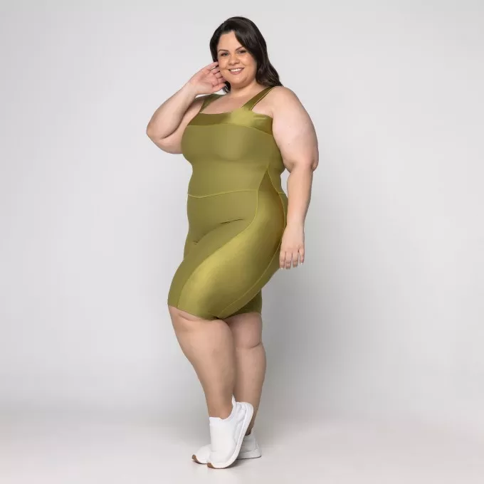 Macaquinho Georgia Plus Size