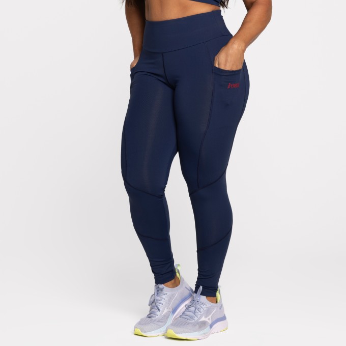 Calça Fitness com Recortes Alexia