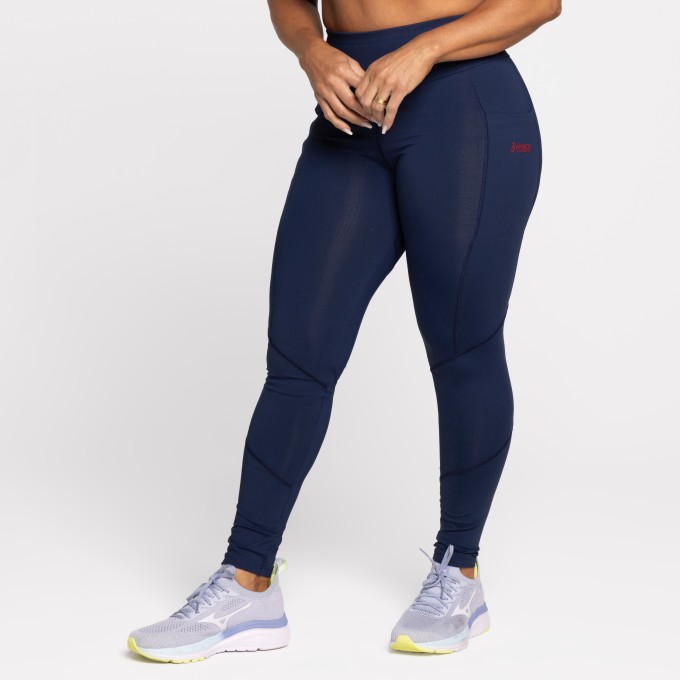 Calça Fitness com Recortes Alexia