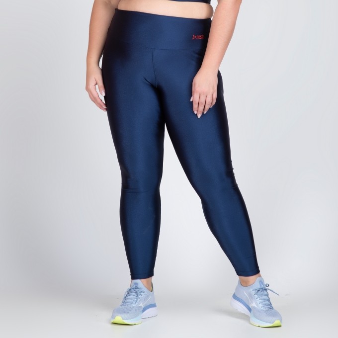 Calça Legging Plus Size Metalizada Milena