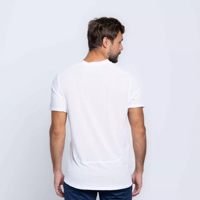 Camisa Masculina Com Recortes Dry Fit